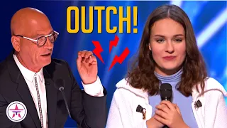 RUDE or TRUTH? Howie Mandel Most SAVAGE Reactions on America's Got Talent!