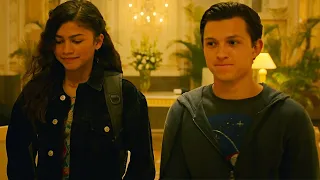 MJ Finds Out Peter is Spider-Man - Date Scene - Spider-Man: Far From Home (2019) Movie CLIP HD