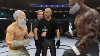 UFC 4 - Old Bruce Lee vs. Old Requis - Crazy UFC 👊🤪