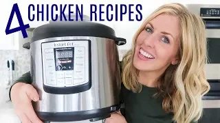 4 EASY Instant Pot Chicken Recipes - Perfect for Beginners