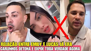 CARLINHOS MAIA EXPÕE TODA VERDADE SOBRE BRIGA DE LUCAS E EMILY, CARLINHOS MAIA AO VIVO AGORA!