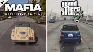 MAFIA: DEFINITIVE EDITION vs GTA V | Comparison Battle