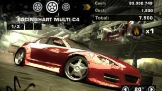 How to build a drift car in NFS MW (2005)