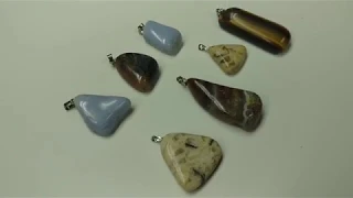 Making Pendants from Tumbled Stones