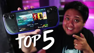 STEAMDECK OLED Top 5 Best Performing Games - NAKAKAADIK!