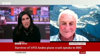 Andes plane crash survivor Roberto Canessa on cannibalism and optimism I BBC Daily News