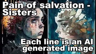 Pain of Salvation Sisters - But every line is an AI generated image