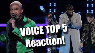 THE VOICE 22 Top 5 Reaction with Kevin Hawkins!