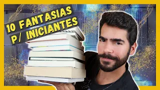 10 LIVROS DE FANTASIA PARA INICIANTES | Me Acabei de Ler