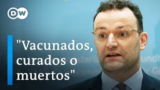 Advertencia del ministro de Sanidad de Alemania.