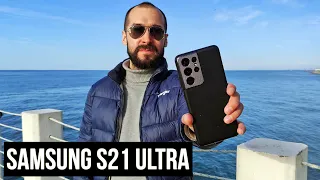 Samsung Galaxy S21 Ultra - Как камера для YouTube-блогера, качество видео, звука, стабилизация