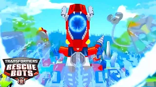 Optimus Prime Unleashed  🦖 Transformers Rescue Bots | Kids Cartoons | Transformers TV