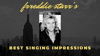 Freddie Starr's singing impressions