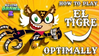 How to play El Tigre in Nickelodeon All Star Brawl 2! (Guide)