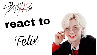 past SKZ react to Felix | 1/9 |