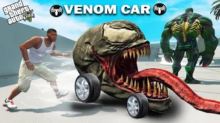 Franklin Stealing Venom Head Car in GTA 5 ! | Techerz