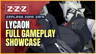 Von Lycaon Gameplay Showcase (Skills, Talents, Animations) | Zenless Zone Zero 1st CBT Tuning Test