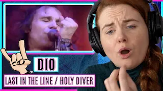 Vocal Coach reacts Dio - Last In The Line / Holy Diver Live 1986