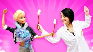 Barbie ha preso il raffreddore! Consigli della dottoressa Ahia. Giochi del dottore per bambini