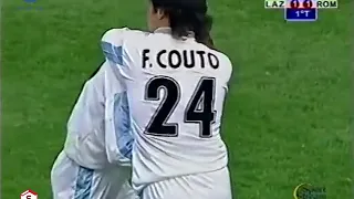 Una punizione sensazionale di Verón decide il derby del 99 (Lazio vs Roma 2-1 1999)