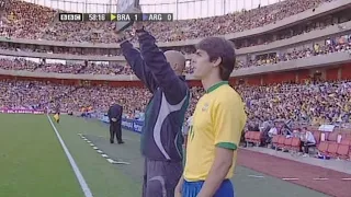 The Day Kaka and Robinho Stopped Messi . Brazil 3-0 Argentina (2006)