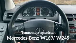 Mercedes-Benz A Klasse W169 B Klasse W245 Tempomat nachrüsten – Lohnt sich das? Kosten?