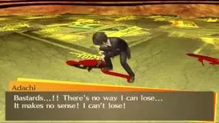 Persona 4 Golden Boss Shadow Adachi and Ameno-Sagiri [Very Hard]