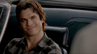 Damon And Bonnie Find Damon's Car, Elena And Stefan Talk In The Car - The Vampire Diaries 6x03 Scene