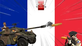 Le 90 mm French Fast Baguette Launcher (The AML-90 Experience) - War Thunder