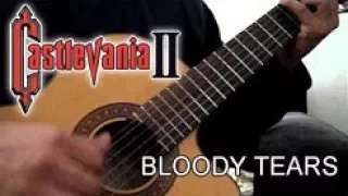 Castlevania II - Bloody Tears (NES) Acoustic Guitar