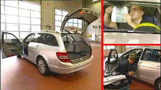 Mercedes-Benz C-Klasse: Dachhimmel ausbauen - so geht's