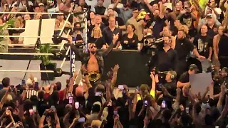 Seth "Freakin" Rollins Entrance Elimination Chamber Perth Australia 2024