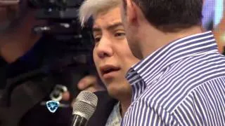 Showmatch 2014 - Tinelli se enojó con el ex fan de Wanda