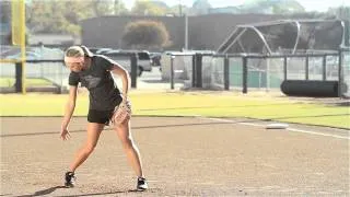 Softball Pitching Drills: 3/4 drill - Amanda Scarborough