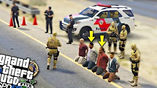 BLITZ POLICIAL DA PRF e FORÇA TÁTICA ( NÃO PASSA NADA ) - GTA 5 : MOD POLICIA!