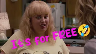 Rebel Wilson - It's For Free!!! (Bridesmaids Funny Scene)