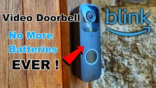 Blink Video Doorbell - Never Buy Batteries Again ! I'll show you how.