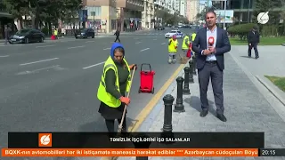 Yevlaxda süpürgəçiləri maşın vurub biri dünyasını dəyişib