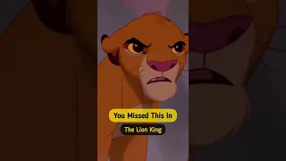 You Missed This In THE LION KING