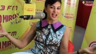 Jacqueline Fernandez promoting Race 2 at Radio Mirchi Studios!