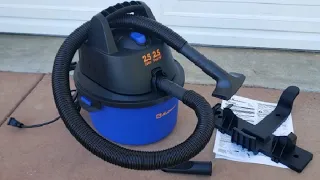 Koblenz WD 2 5 L Portable Wet Dry Vacuum Review, Decent inexpensive shop vac