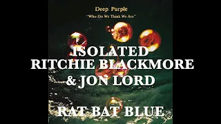 Deep Purple - Isolated - Ritchie Blackmore & Jon Lord - Rat Bat Blue