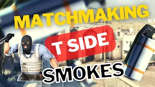 TOP T-Side Smokes Dust2 (64 tick CSGO Matchmaking) 2022