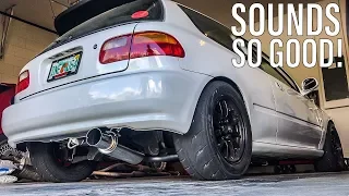 INSTALLING HKS Hi-Power exhaust | CIVIC EG