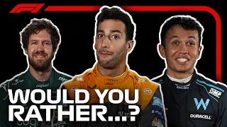 Peak Senna Or Peak Schumacher? Would You Rather With F1 Drivers!