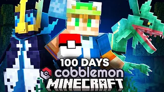 100 Days of Cobblemon Minecraft [FULL MOVIE]