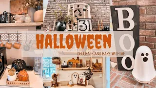 HALLOWEEN DECORATE WITH ME 2022 | SIMPLE HALLOWEEN DECOR IDEAS