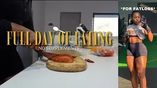 *realistic* full day of eating in a deficit (fatloss), NO SUPPLEMENTS