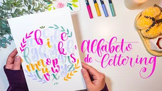 Tutorial || Mis letras de lettering - Lámina alfabeto brush pen lettering - Iniciación al lettering