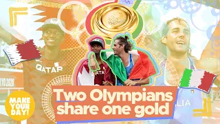 Two Olympians share one gold | Make Your Day